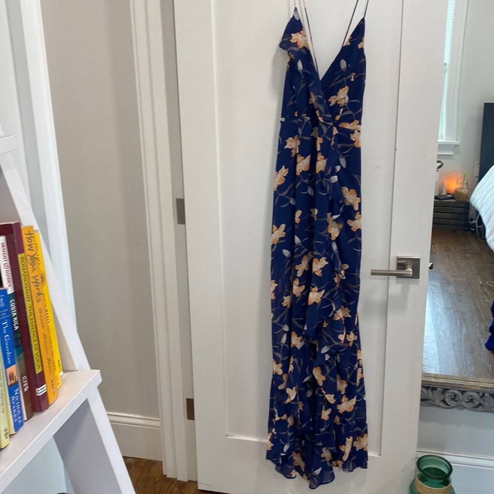 Floral high/low dress